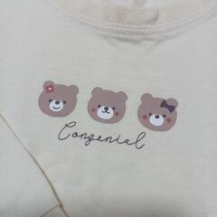 くまさんプリント服👚の画像