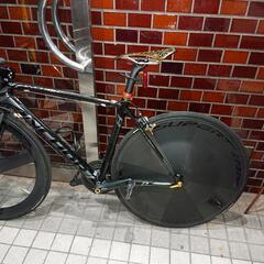 ピスト用カーボンディスクリアホイール新品未使用品