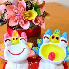 💐父の日💐おめでとう🎉㊗️
💐シーサー&ペーパーフラワー💐