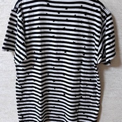 uniform experiment ストライプ 半袖Tシャツ藤原ヒロシの画像