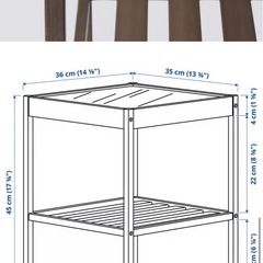 IKEA サイドテーブルの画像