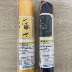 くまのプーさん　ハンドタオル 2点セット の画像