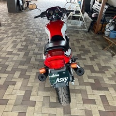予備車検付き！HONDA CB750 RC42 2008年式　オールリペイント済み　フロントフォークOH バッテリー新品交換　社外ビキニカウル装着の画像