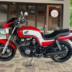 予備車検付き！HONDA CB750 RC42 2008年式　オールリペイント済み　フロントフォークOH バッテリー新品交換　社外ビキニカウル装着の画像