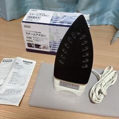 美品 ニトリ スチームアイロン　アイロン台セットの画像