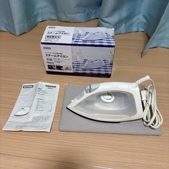 美品 ニトリ スチームアイロン　アイロン台セットの画像