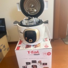 ティファール 電気圧力鍋 無水調理の画像