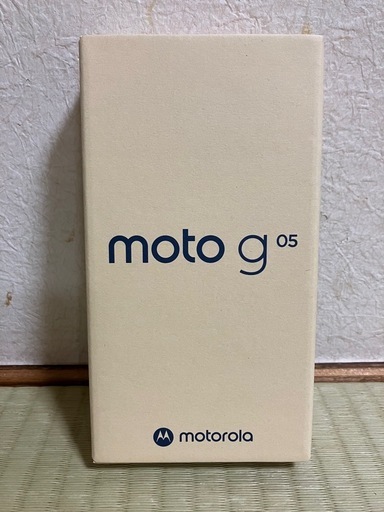 ☆決まりました☆ Motorola moto g05 ミスティブルー