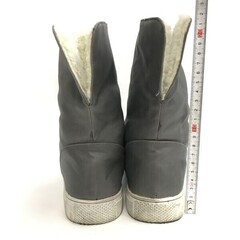 Arnold Palmer/アーノルドパーマー★ムートン風ブーツ【size:23.5/gray/グレー】内側ボア/Boots/Shoes◆bWB108-8の画像