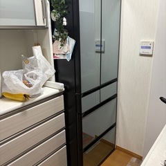 HITACHI 冷凍冷蔵庫 R-KX50N クリスタルミラー 2...