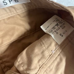 スラックス　ボトムス　パンツ　スーツ　ベージュの画像
