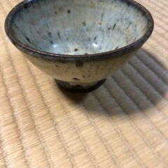 青いお茶碗