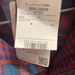 チェック柄シャツ　新品未使用品の画像