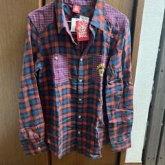 チェック柄シャツ　新品未使用品