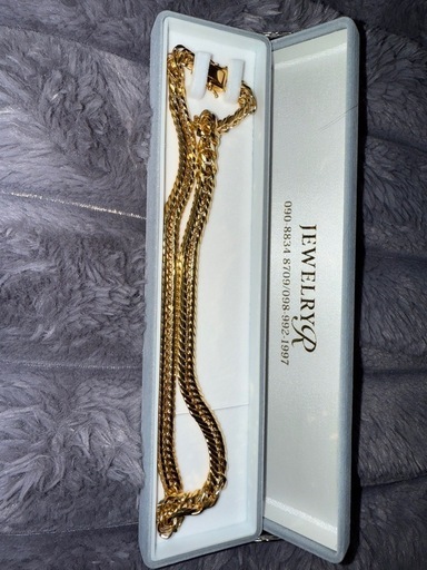 K18 12面トリプル　100.9g 50cm 喜平ネックレス