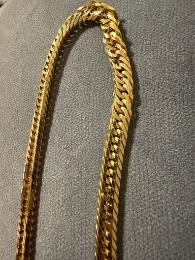 K18 12面トリプル　100.9g 50cm 喜平ネックレス