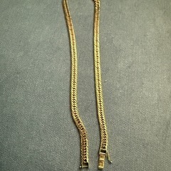 k18 Mカット　トリプル　50g 45cm 喜平ネックレスの画像