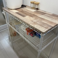 作業棚 or 収納棚として使えます