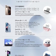 USBメモリ 256GB アプリ不要 iPhone スマホ対応 ピンクの画像