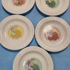 Noritake　フェニックス柄　5枚セット　N.T 印　
