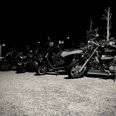 バイク仲間(平日朝か夜)