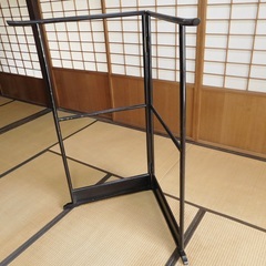 衣桁 2段 木製　＊こちらの品はな引き取り手が決まりました＊の画像