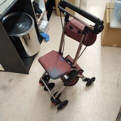 TacaoF製 シルバーカー コンパクトタイプ 座面付き 手押し...