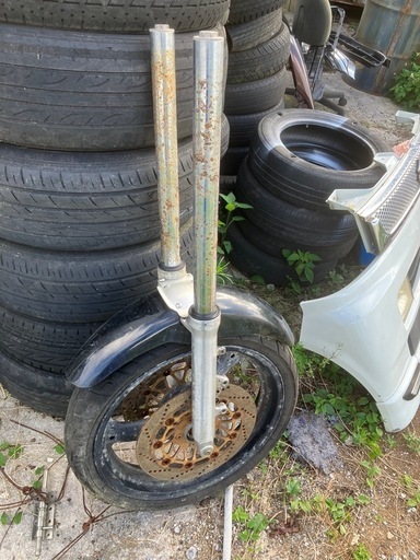 インパルス400 前後ホイール　旧車流用にも