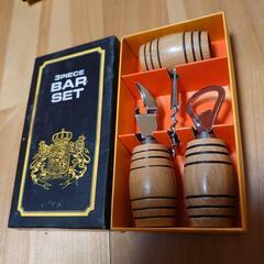 3PIECE　BAR SET　栓抜き　缶切り　オープナー　未使用...