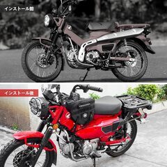 クロスカブ CC110 ヘッドライトカバー テールランプカバーの画像