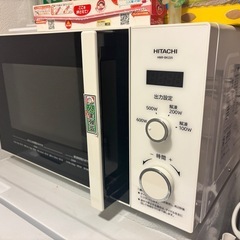日立　電子レンジ HMR-BK220-Z5 ホワイト [22L ...