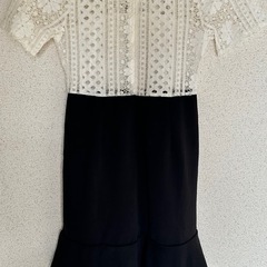 レースセパレートワンピース　韓国風の画像