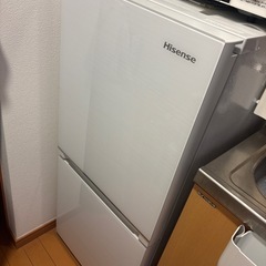 冷蔵庫 ホワイト HR-G13B-W [134L /2ドア /右...