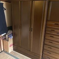 幅113cm 洋服タンス
