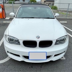 BMW 120カブリオレ　ホワイトの画像