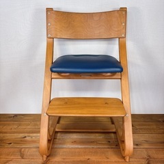 【美品】 カリモク チターノ karimoku Chitano 子供用食堂椅子の画像