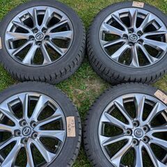 ホイール・冬タイヤ　４本セット　お譲りします（215/50R18...