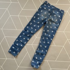 H&M ユニコーン　スキニーパンツ　8-9Yの画像