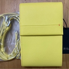 新品未使用　IS/IT イズイット レザー スマホ ショルダーバ...