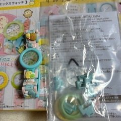 すみっこぐらし　ミックスウォッチベルトのみ パーツ取り用　時計は動きませんの画像