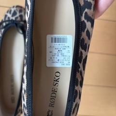 【新品未使用】バレエシューズ　レオパードの画像