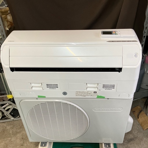 取付込、保証付、コロナ2018年2.2KW6畳用