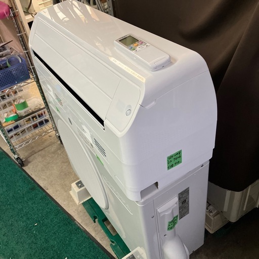 取付込、保証付、コロナ2018年2.2KW6畳用