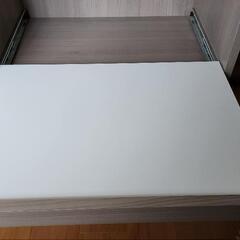 更に値下げしました　食器棚　開き戸　スライドテーブル　60幅の画像