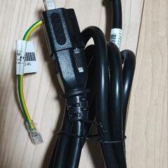 電源ケーブル 5本セット 3ピンプラグの画像