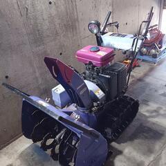 除雪機実働８馬力コマツ　セル　ライト付き