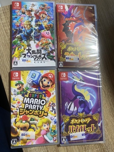 未開封Switch ゲームソフト