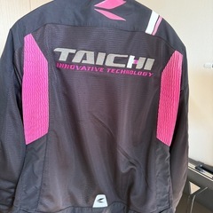 美品　タイチ　Mサイズ レディースバイクジャケット　メッシュの画像