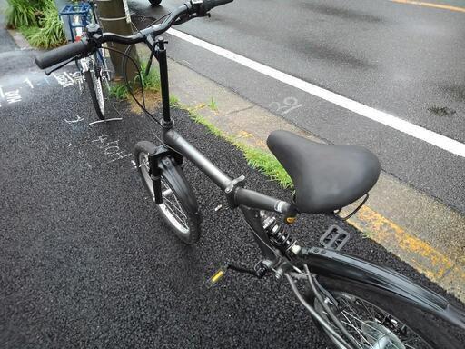 中古自転車3588折り畳み自転車20インチ6段ギヤW