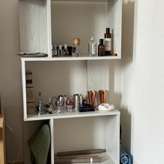 白い棚、シェルフ
※本体のみ
